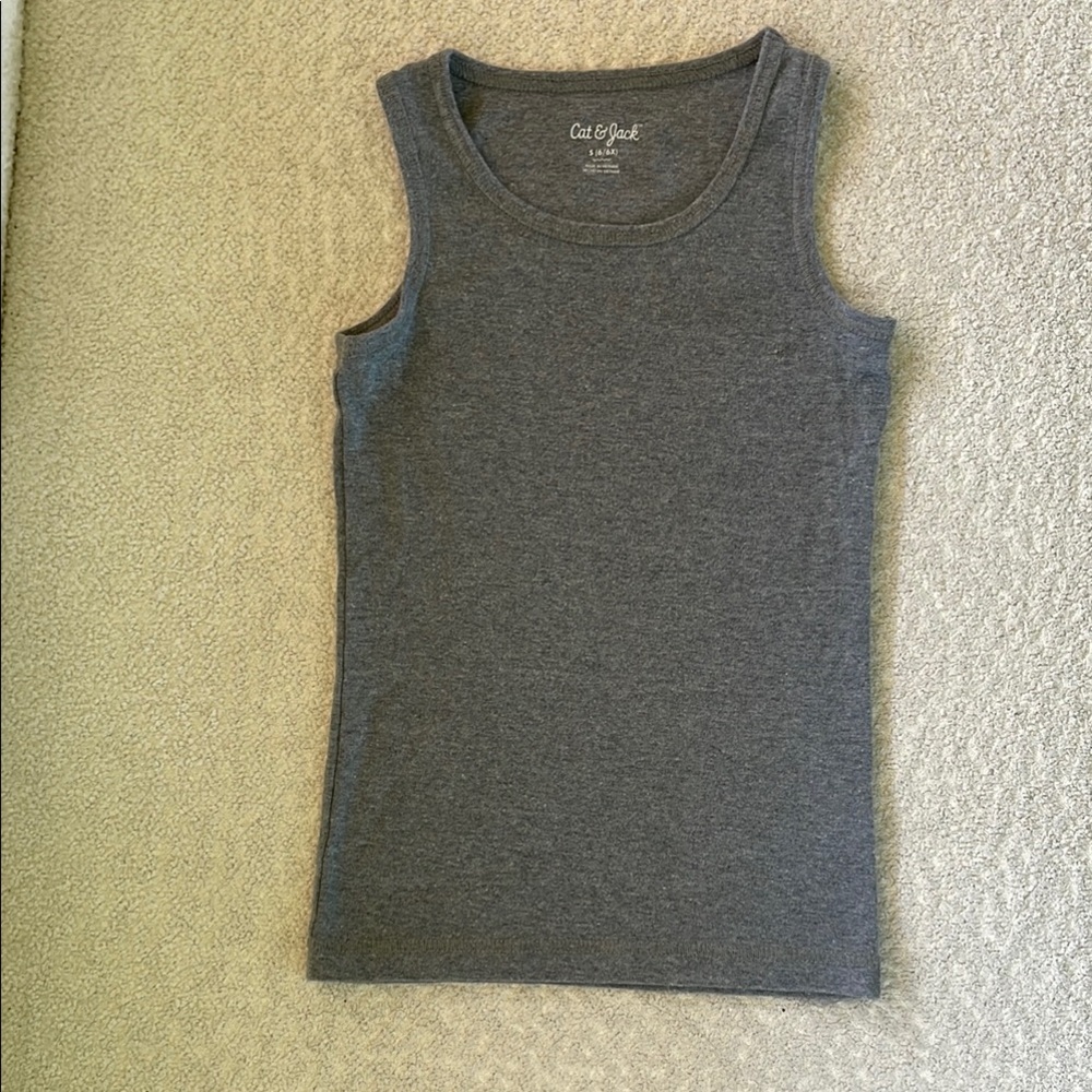 Cat & Jack Charcoal Tank Top